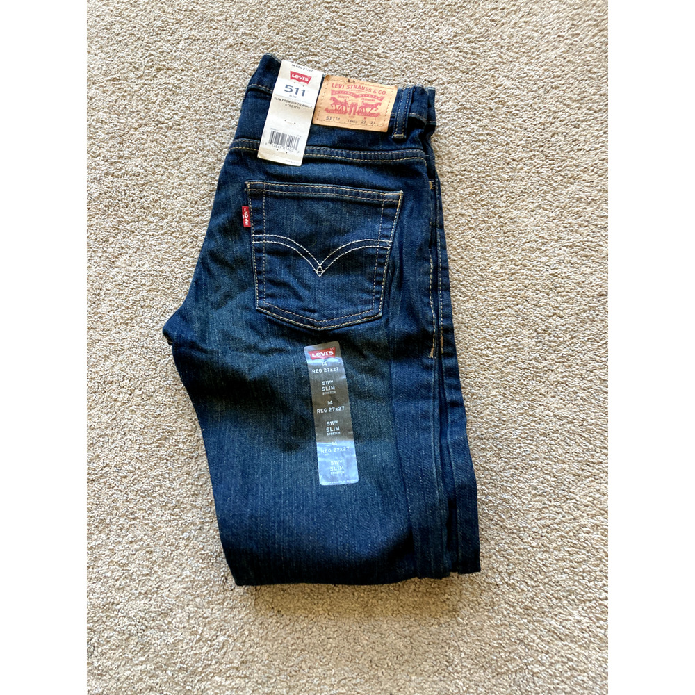 Levi 511 14 Reg 27x27 Jeans New with Tag